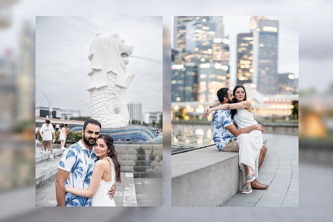 Singapore Vacation Photographer | Photography Tour | Photoshoot - Merlion to Supertrees: how the route works for real vacation time