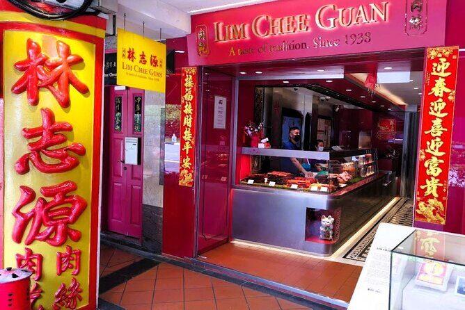 Singapore's Historic Chinatown Walking Tour with Lunch - The Chinatown shop stretch: Yue Hwa, The Majestic, and 1900s-era names