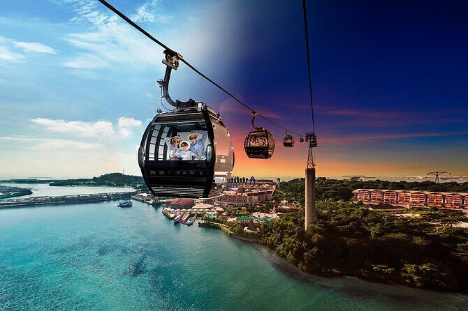 (Small Group) Starry Night Singapore Sentosa Tour - Stop 2: Wings of Time Fireworks Symphony on Siloso Beach